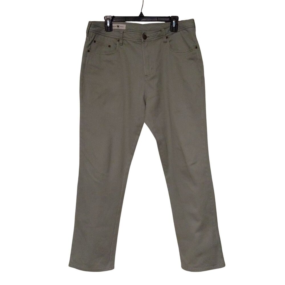 Onward Reserve Soft Brushed Cotton Gold Country Club Elevated Preppy 35x30 Pants